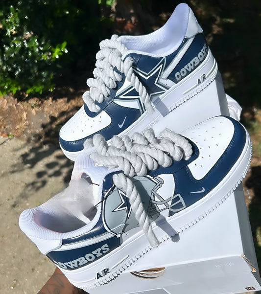 Custom painted Af1 Purple Drip